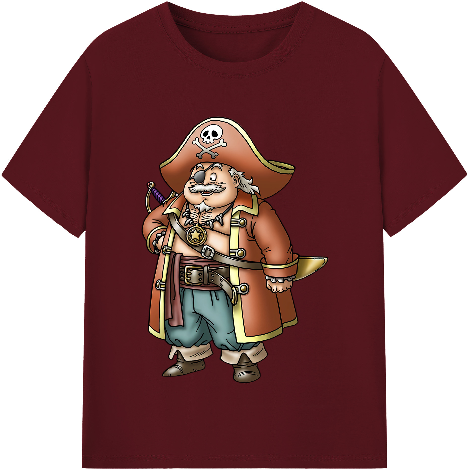 （画像用） ドラゴンクエスト Doragon Kuesuto Dragon Quest 綿100％半袖Tシャツ（フロントプリント）